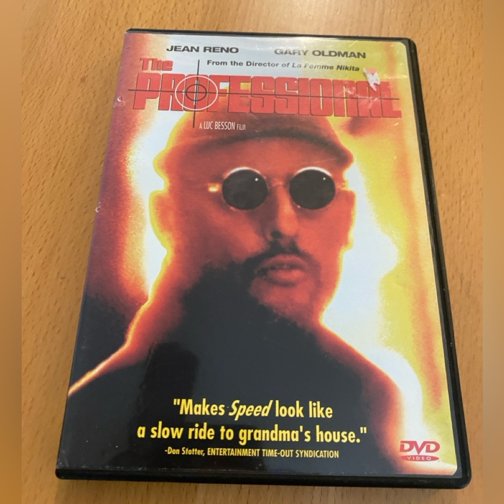 Classic 90’s Action movie The Professional DVD